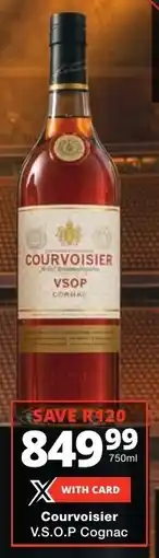Checkers Liquor Shop Courvoisier V.S.O.P Cognac offer