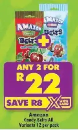 Shoprite Amazon Candy Belts All Variants offer