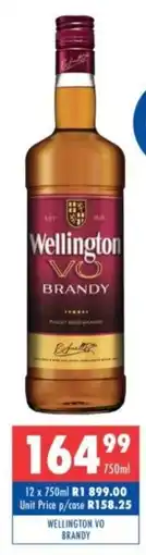 Ultra Liquors Wellington vo brandy offer