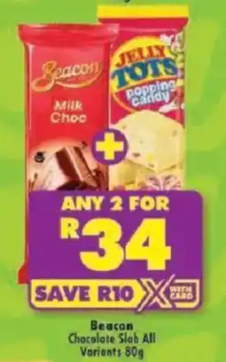 Shoprite Beacon Chocolate Slab All Variants offer
