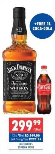 Ultra Liquors Jack daniel's bourbon range offer