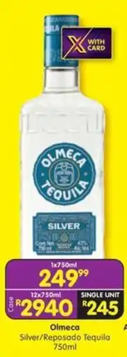 Shoprite Liquor Olmeca Silver/ Reposado Tequila offer