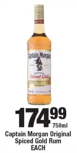 OK Liquor Captain Morgan Original Spiced Gold Rum offer