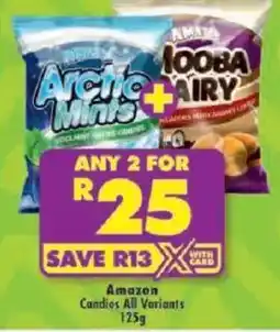 Shoprite Amazon Candies All Variants offer