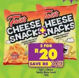Shoprite Tait's Cheese Snacks Maize Snack offer