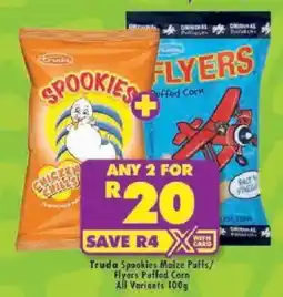 Shoprite Truda Spookies Maize Pulls/ Flyers Puffed Corn All Variants offer