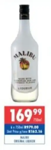 Ultra Liquors Malibu offer