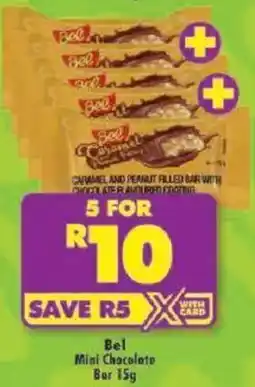 Shoprite Bel Mini Chocolate Bar offer
