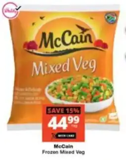 Checkers McCain Frozen Mixed Veg offer