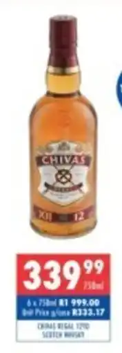 Ultra Liquors Chivas offer