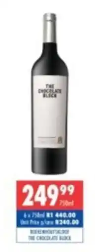 Ultra Liquors The chocolate block offer