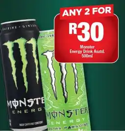 OK Liquor Monster Energy Drink offer