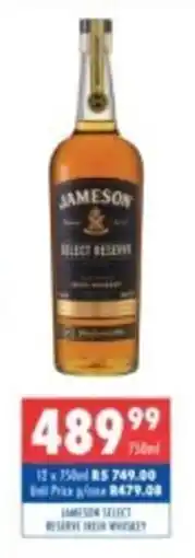 Ultra Liquors Jameson offer