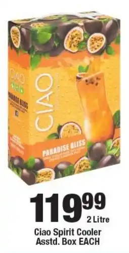 OK Liquor Ciao Spirit Cooler Box offer