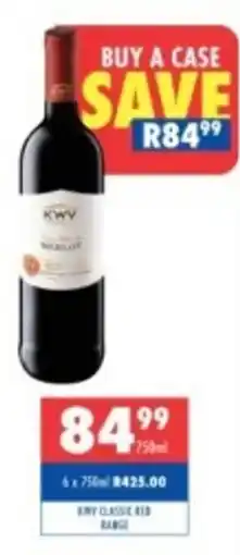 Ultra Liquors KWV offer