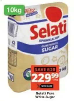 Checkers Selati Pure White Sugar offer