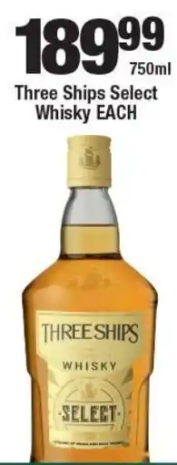 OK Liquor Three Ships Select Whisky offer
