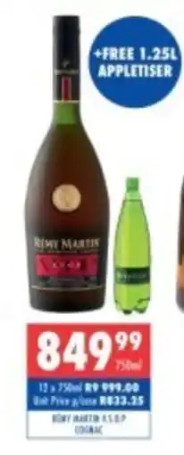 Ultra Liquors Remy martin vsop offer