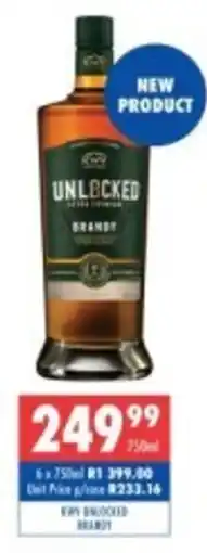 Ultra Liquors Kwv unlocked brandy offer