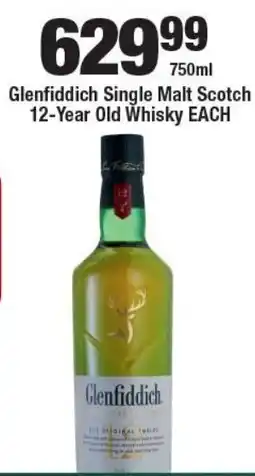 OK Liquor Glenfiddich Single Malt Scotch 12-Year Old Whisky offer