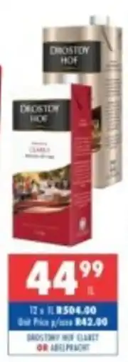 Ultra Liquors Drostdy Hof offer