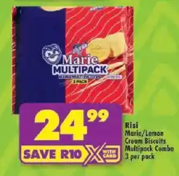 Shoprite Risi Marie/ Lemon Cream Biscuits Multipack Combo offer