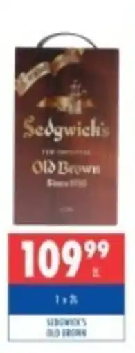 Ultra Liquors Sedgwick's Old Brown offer