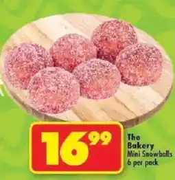 Shoprite The Bakery Mini Snowballs offer