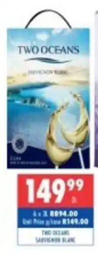 Ultra Liquors Two oceans sauvignon blanc offer