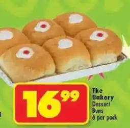 Shoprite The Bakery Dessert Buns offer