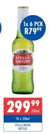 Ultra Liquors Stella artois bottles offer