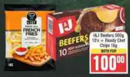 Frontline I&J Beefers + Ready Chef Chips offer