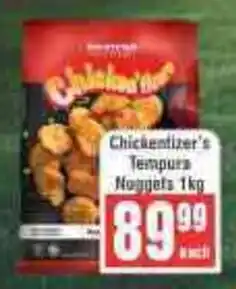 Frontline Chickentizer's Tempura Nuggets offer