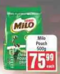 Frontline Nestle Milo Pouch offer