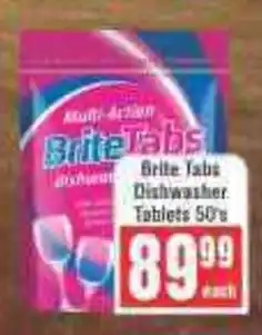 Frontline Brite Tabs Dishwasher Tablets offer