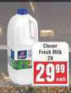 Frontline Clover Fresh Milk offer
