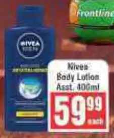 Frontline Nivea Body Lotion offer
