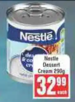 Frontline Nestle Dessert Cream offer
