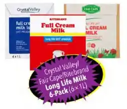 Shoprite Crystal Valley/ Fair Cape/ Ritebrand Long Life Milk offer