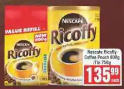 Frontline Nescafe Ricotty Coffee Pouch/ Tin offer