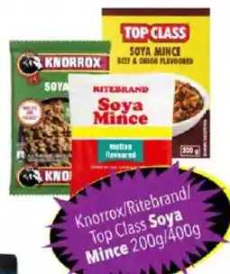 Shoprite Knorrox/ Ritebrand/ Top Class Soya Mince offer