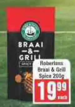 Frontline Robertsons Braai & Grill Spice offer