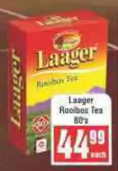 Frontline Laager Rooibos Tea offer