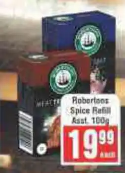 Frontline Robertsons Spice Refill offer