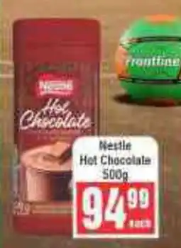 Frontline Nestle Hot Chocolate offer