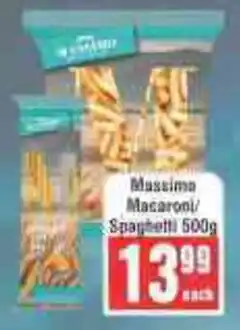 Frontline Massimo Macaroni/ Spaghetti offer