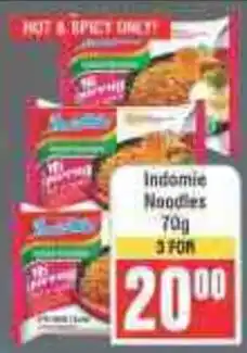 Frontline Indomie Noodles offer
