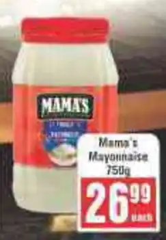 Frontline Mama's Mayonnaise offer
