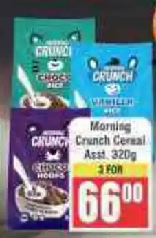 Frontline Morning Crunch Cereal offer