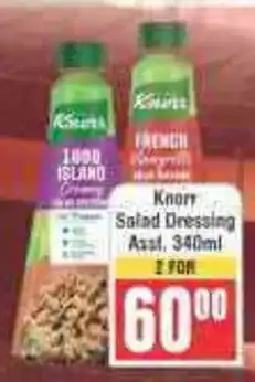 Frontline Knorr Salad Dressing offer